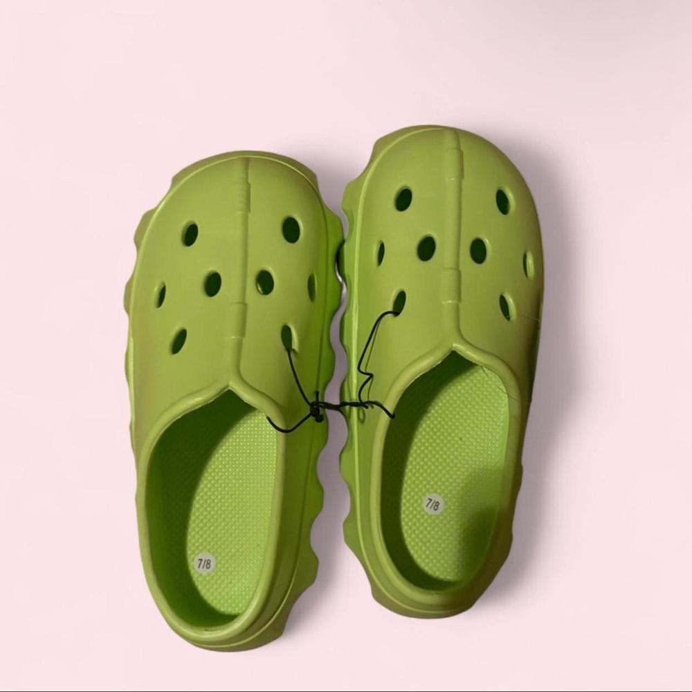 Green Clogs